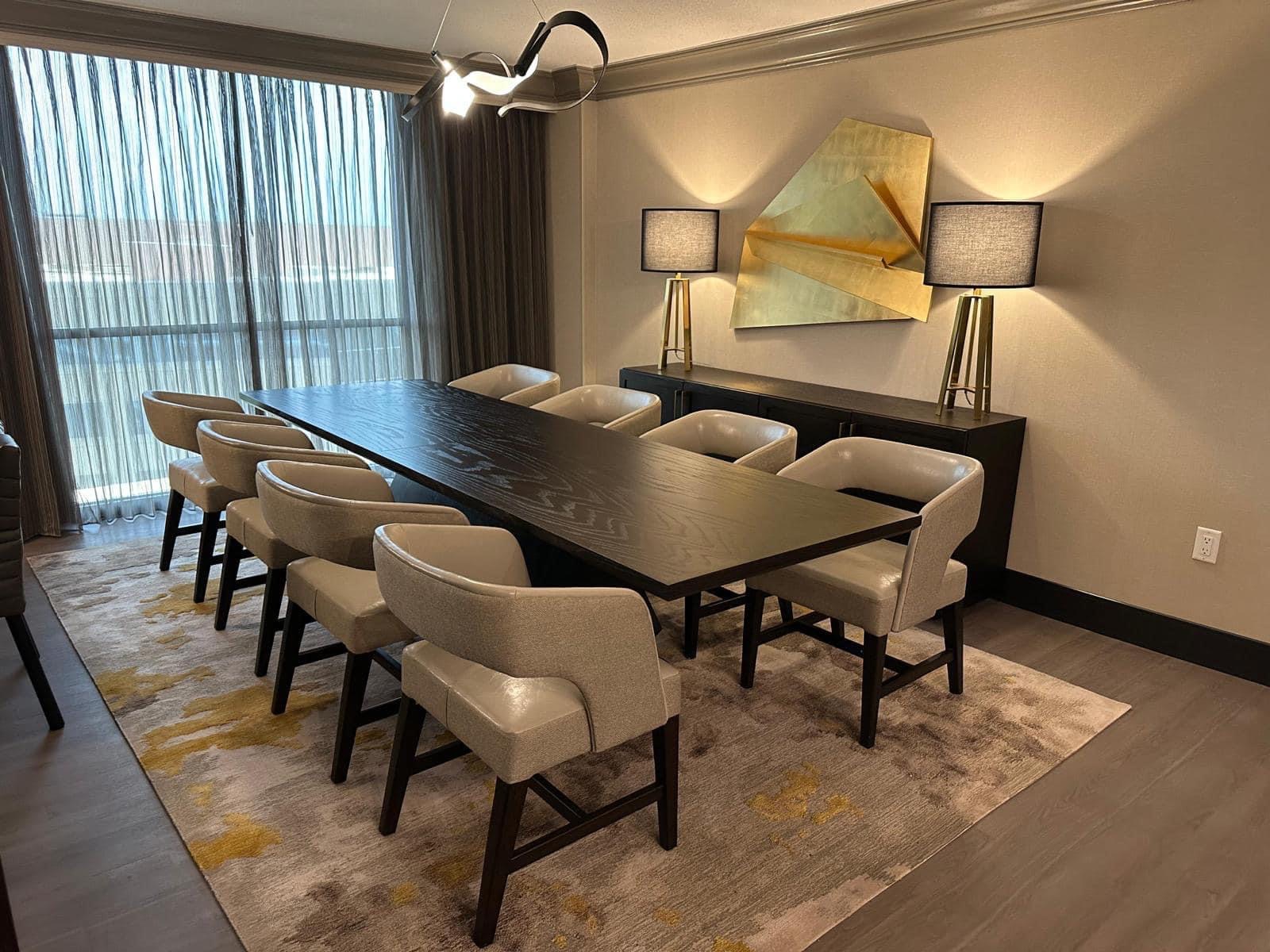 MJ Company - Dining area